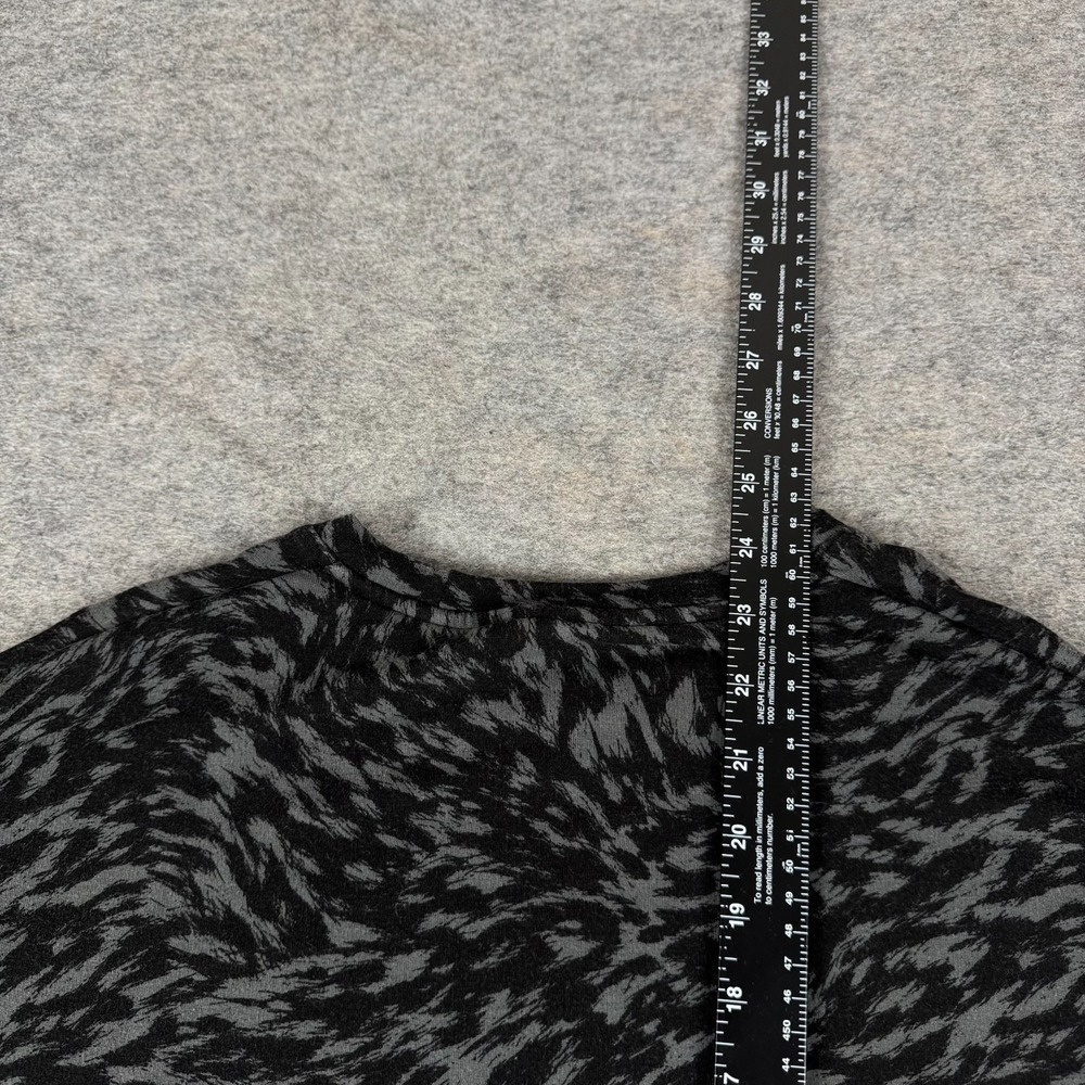Athleta Balance Sweatshirt Animal Print Black Wmens‎ Small S - Picture 9 of 10